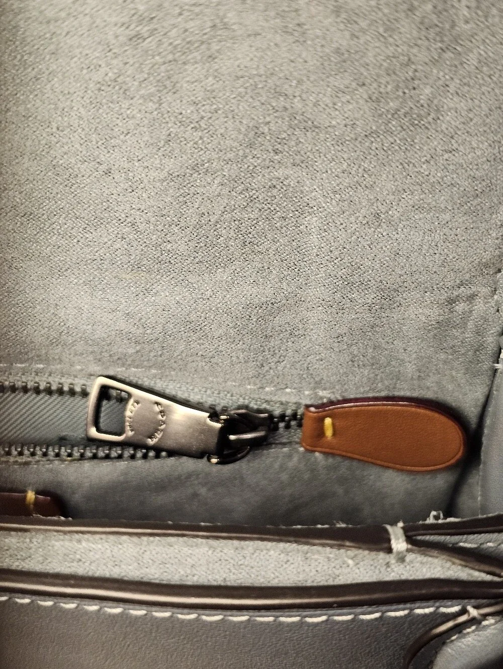 COACH The Beat Leather Saddle Crossbody Bag - Sage/Pewter